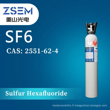 5N Soufre Hexafluorure SF6 Gas spécial électronique